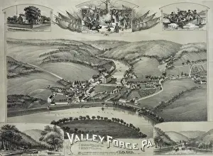 Pennsylvania History Images Drucke: Valley Forge, Pa