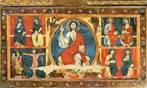 Historical Artwork Import Drucke: VALLTARGA, Master of (12th c