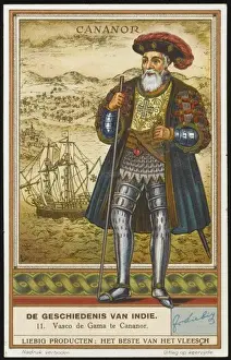 Portuguese Navigator Drucke: Vasco Da Gama