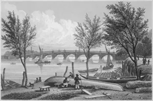 River Thames Landscape Photography Drucke: Vauxhall Bridge