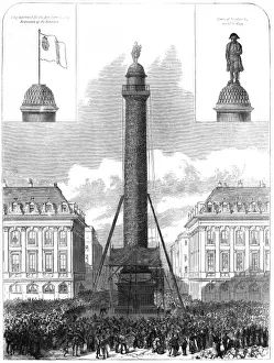 Gustave Courbet Artist Drucke: Vendome Column 2