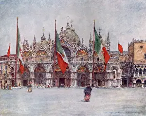 Venice Piazza San Marco Drucke: Venice / St Marks / Piazza