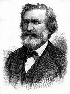 Famous Opera Composers Italy Drucke: Verdi ST
