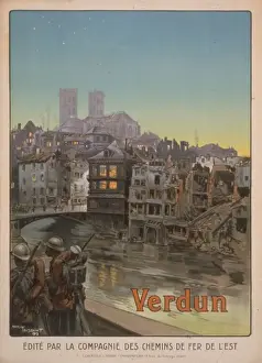 WWI Posters Drucke: Verdun