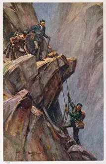 Drucke von Reise in die Mitte der Erde Die Abfahrt beginnt Jules Verne Drucke: Kerngebiet der Erde