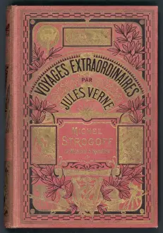 Vintage Book Design Drucke: Verne, Michel Strogoff