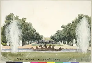 James Moore Irish Artist Drucke: Versailles