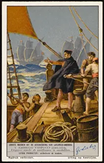 Explorer History Drucke: Vespucci (Liebig)