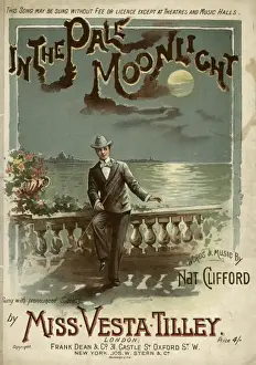 Trilby Hat Fashion Drucke: Vesta Tilley / Moonlight