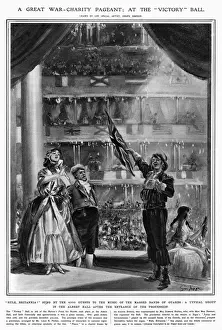 Royal Albert Hall History Drucke: Victory Ball