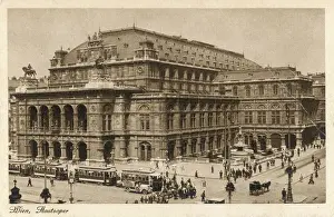 Drucke von Wiener Staatsoper Oper Drucke: Wiener Staatsoper 1930