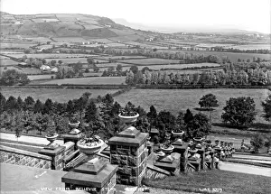 County Antrim Scenic Views Drucke: View from Bellevue Steps, Belfast