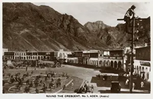 Blick auf Die Bogenkurve, Aden