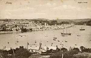 Cornwall Coastal Views Drucke: View of Fowey, Cornwall