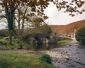 Exmoor Landscape Drucke: View of Malmsmead, Exmoor, North Devon