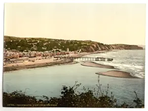 Historical England Images Drucke: View from the Ness, Teignmouth, England