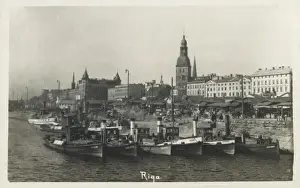 Riga Cityscape Drucke: View of Riga, Latvia