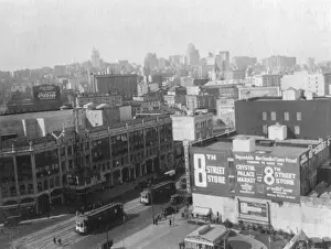 San Francisco Street Scene Drucke: View of San Francisco from above