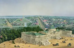 Washington Cityscape Drucke: View of Washington