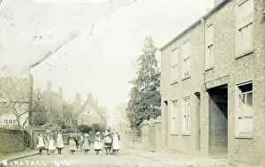 Leicester Drucke: Das Dorf, Birstall, Leicestershire