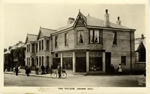 Plymouth Drucke: Das Dorf, Crownhill, Plymouth, England