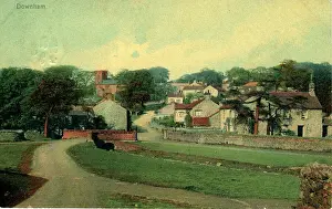 Drucke von Der Dorf ,Downham ,Clitheroe,near Chatburn,Lancashire,England.Datum : Jahrhundert 1900 Downham Drucke: Der Dorf, Downham, Lancashire
