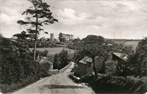 England Village Life 1910s Drucke: The Village, Lamerton, Devon