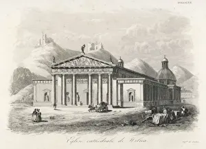 Vilnius Landmarks Drucke: Vilna Cathedral