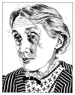 Virginia Woolf Drucke: Virgina Woolf / Morgane