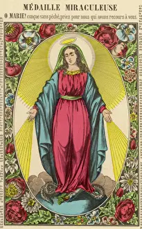Virgin Mary Apparition Drucke: Vision, Rue Du Bac