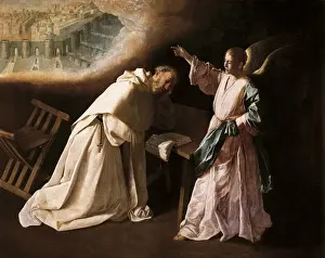 Francisco De Zurbaran Artwork Drucke: Vision of St. Peter Nolasco