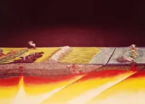 Igneous Rock Formation Drucke: Volcanic Activity