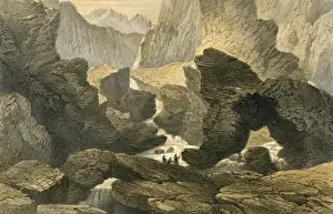 Bergland mit vulkanischen Merkmalen
