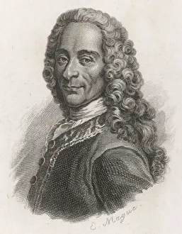 French Philosopher History Drucke: Voltaire Maguc