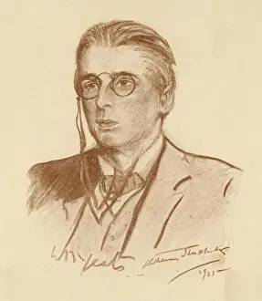 William Butler Yeats Drucke: W B Yeats / Shackleton