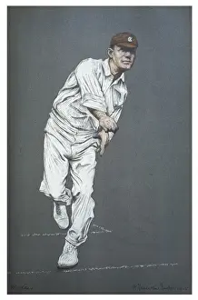 Surrey County Cricket Team Drucke: W Lees - Cricketer