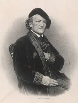 German Historical Figures Drucke: WAGNER (1813-1883)