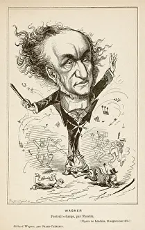 Drucke von Richard Wagner deutscher Opernkomponist und Dirigent übernatürlicher Talent, beeindruckt alle mit seiner Musik des Zukunft Richard Wagner Drucke: Wagner und Faustin