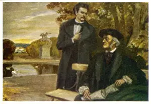 Famous German Musicians Drucke: Wagner / Konopa