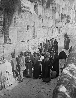Western Wall Jerusalem Drucke: The Wailing Wall