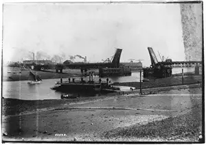 Historical Bridges In England Drucke: Walney Bridge 1908