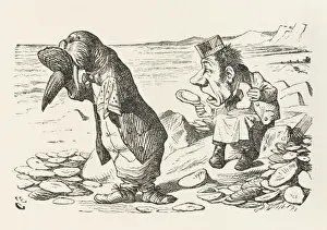 Alice In Wonderland Artwork Drucke: The Walrus & Carpenter