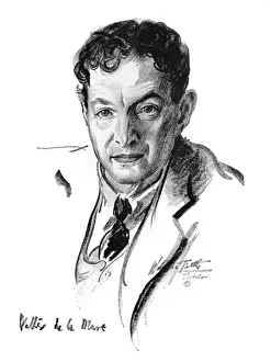 Historical Figure Biography Drucke: Walter De LA Mare - 2