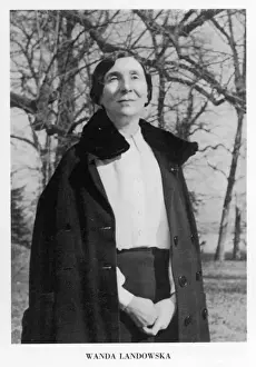 Polish Musician Drucke: Wanda Landowska