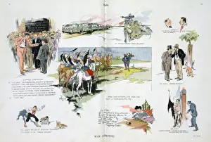 World War 1 Cartoons Drucke: War atrocities