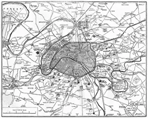Der Krieg: Befestigungen in Paris