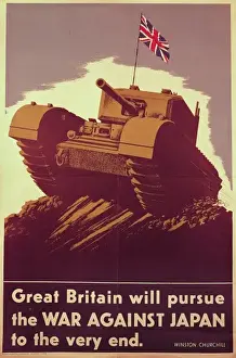 World War Two Propaganda Drucke: War Against Japan