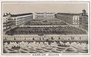 Victorian Seaside Resort Drucke: Warrior Square, Hastings