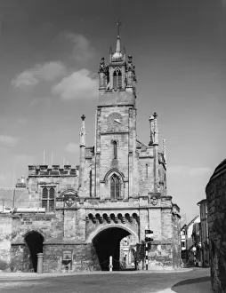 Medieval Architecture In England Drucke: Warwick East Gate