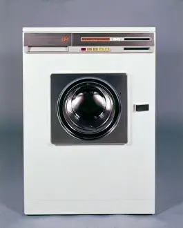 Vintage Household Appliances Drucke: Washing Machine
